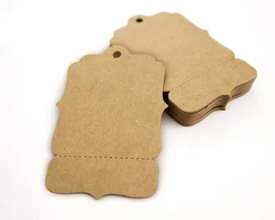 High-Quality Perforated Tags for Professional Branding and Use