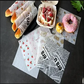 Restaurant Style Custom Food Paper for Takeaway Services