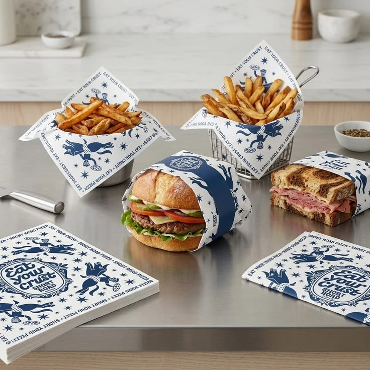 Custom Food Paper for Everyday Food Packaging 