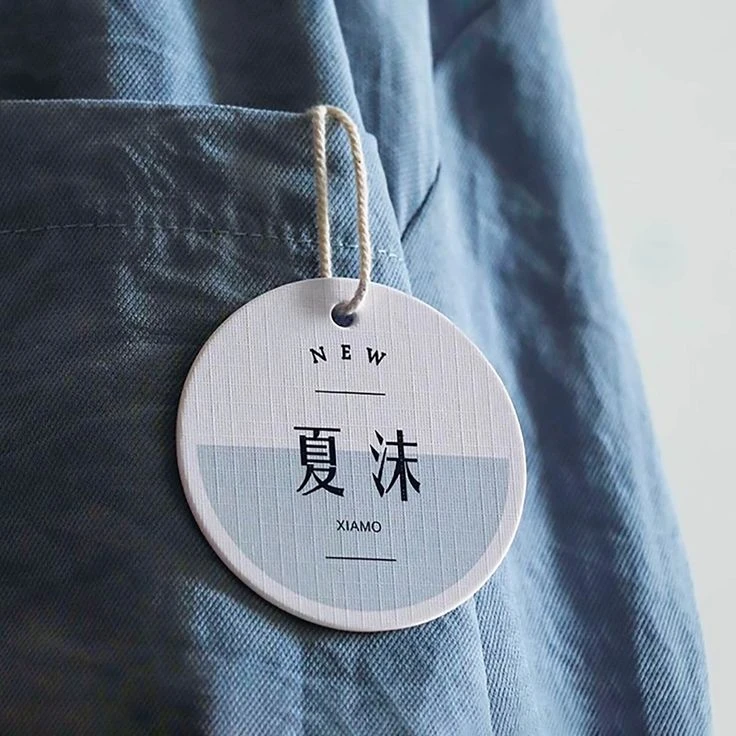 Custom Half Circle Tags for Product Packaging Ideas
