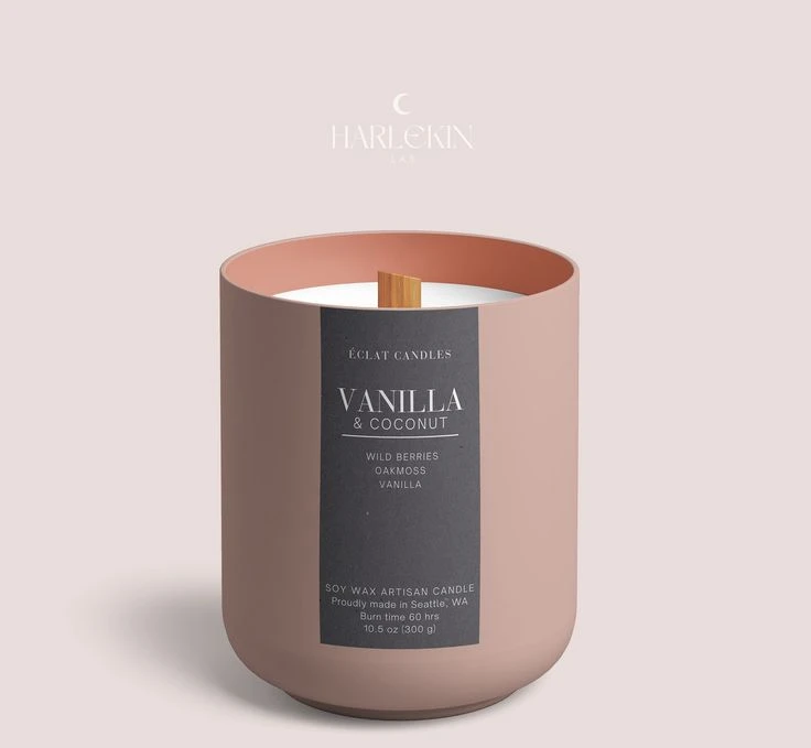 Candle Labels Design Guide for Clean Brand Identity