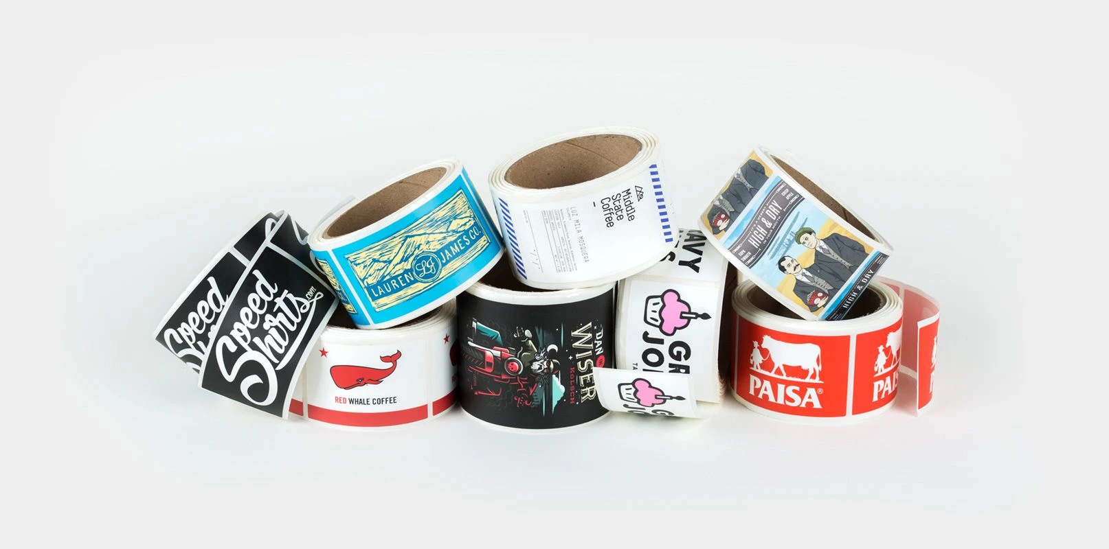 Custom Rectangle Roll Labels for Modern Business Needs 